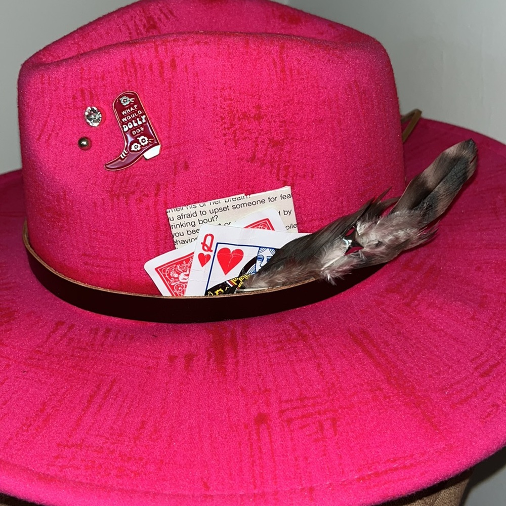 Custom Hat- “What Would Dolly Do?” View 4